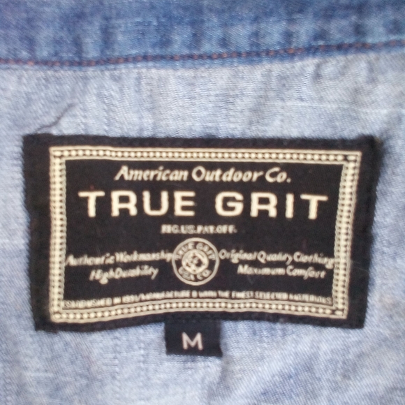 True Grit Shirts True Grit Denim Shirt Poshmark
